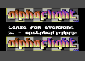 Alpha Flight | Black It +3